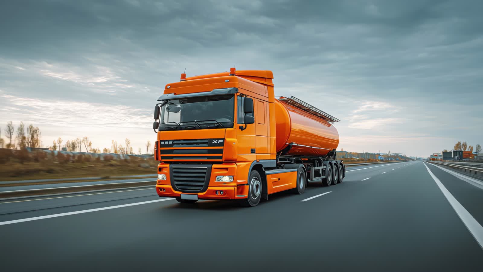 BGEM Energy fuel tanker on the road